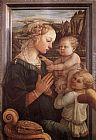 Madonna with the Child and two Angels by Fra Filippo Lippi